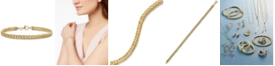 Macy's Circle Braided Bracelet in 14k Gold 
